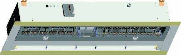 Olefini RSWH-36 ECO водяная тепловая завеса