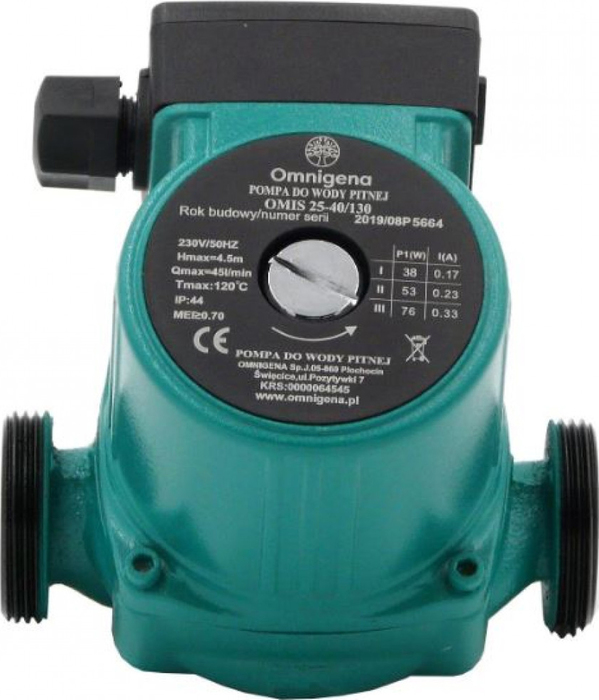 OMNIGENA OMIS 25-40/130 циркуляционный насос