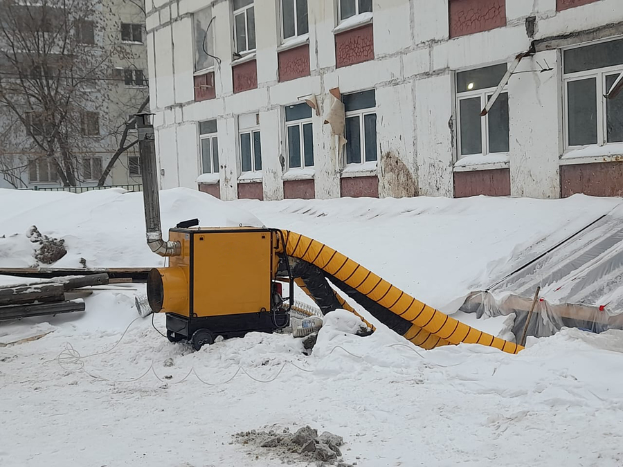 Ourmaster DV 310 дизельная тепловая пушка