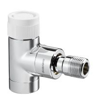 Oventrop DN-15 1/2" 1/2" ВН серия E угловой хромированный вентиль термостатический