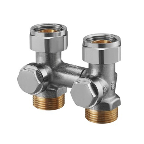 Oventrop Multiflex V H 3/4 3/4 Н ЕК-НГ ZB двухтрубный узел нижнего подключения