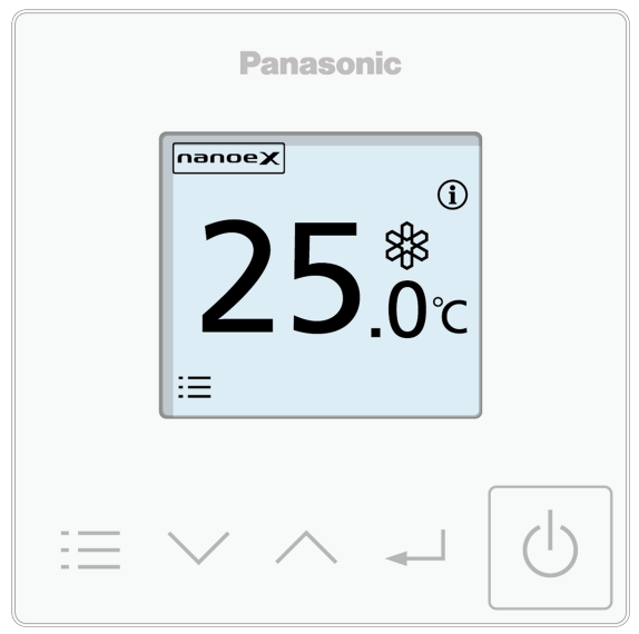 Panasonic CZ-RTC6W проводной пульт