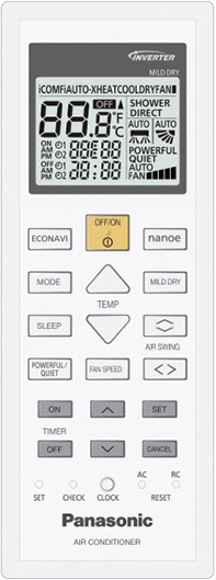 Panasonic Design silver CS-XZ35TKEW/CU-Z35TKE настенный кондиционер