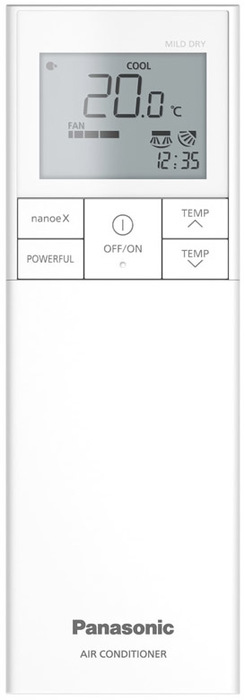 Panasonic Design silver CS-XZ35ZKEW/CU-Z35ZKE настенный кондиционер