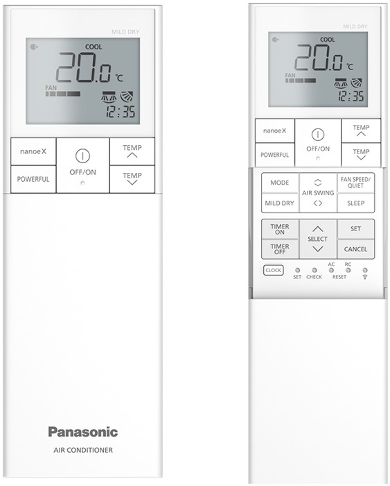 Panasonic DESIGN SILVER INVERTER CS-XZ35ZKEW-H настенный внутренний блок