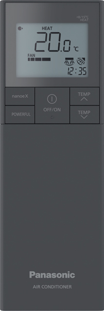 Panasonic Nordic black CS-HZ35ZKE-H/CU-HZ35ZKE настенный кондиционер