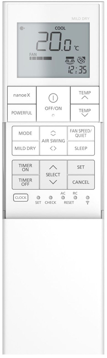 Panasonic Nordic white CS-HZ35ZKE/CU-HZ35ZKE настенный кондиционер