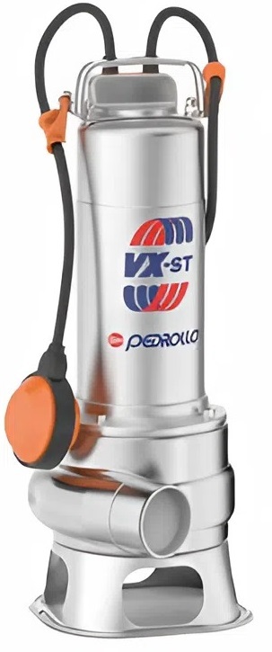 Pedrollo VXm 10/50-ST 10м фекальный насос