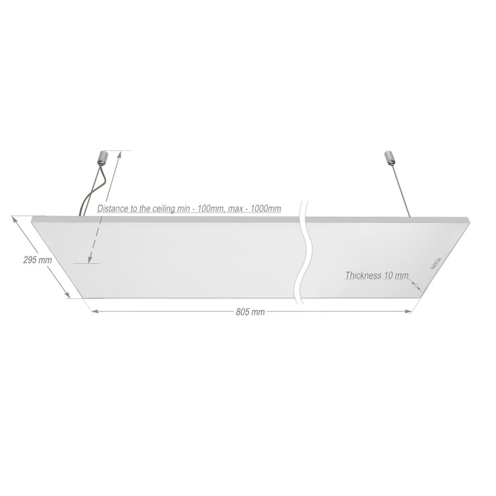 ПИОН Thermo Glass Ceramic 10 инфракрасный обогреватель