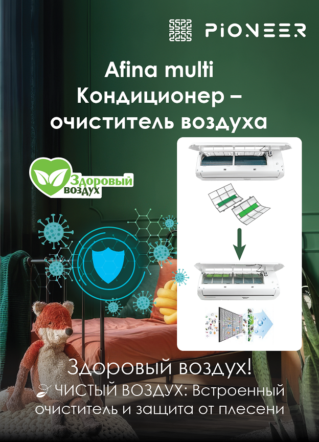 Pioneer KFRI25FW настенный внутренний блок