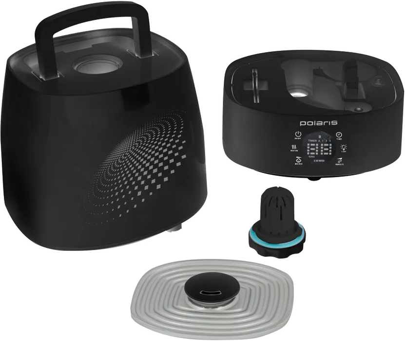Polaris PUH-5906Di черный ультразвуковой увлажнитель воздуха