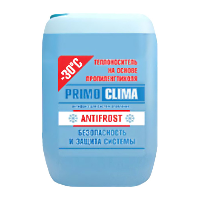 Primoclima Antifrost Теплоноситель (Пропиленгликоль) -30C 10 кг теплоноситель