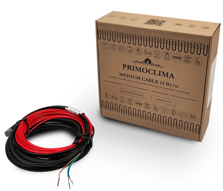 Primoclima PCMC14-10,6-150 нагревательный кабель 1 м&lt;sup&gt;2&lt;/sup&gt;
