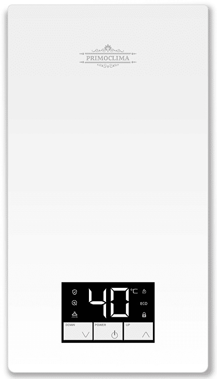 Primoclima ZENITH 7 кВт, Wi-Fi, белый электрический проточный водонагреватель 6 кВт