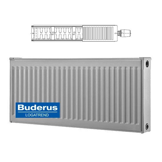 Buderus Радиатор K-Profil 22/400/2000 (27) (C) стальной панельный радиатор Тип 22
