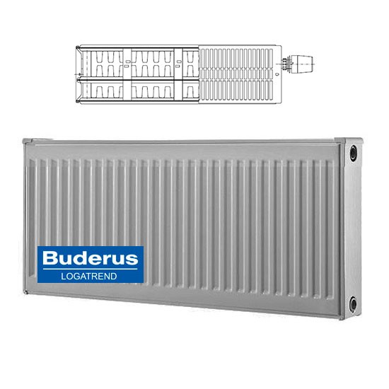 Buderus Радиатор K-Profil 33/600/800 (12) (C) стальной панельный радиатор Тип 33