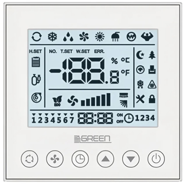 Green TSI-60D1HWH/TSO-60HH канальный кондиционер