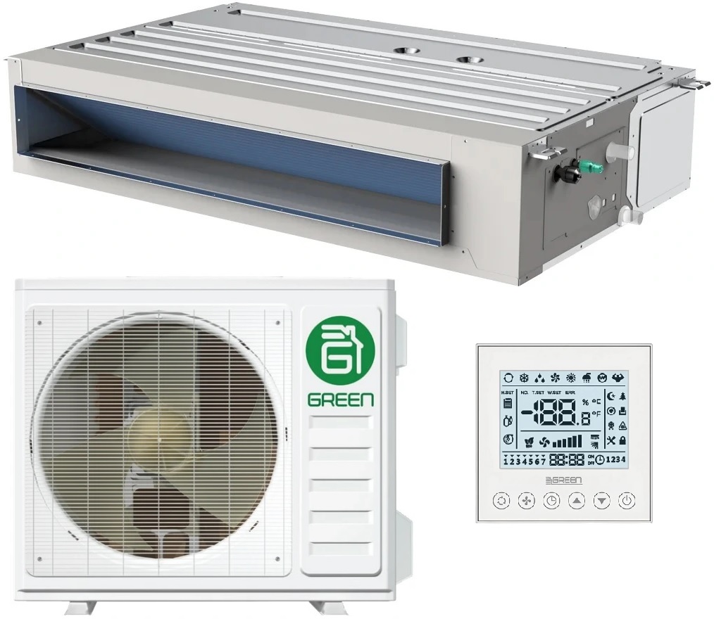 Green TSI-60D1HWH/TSO-60HH канальный кондиционер