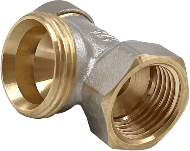 Primoclima ВР-НР 1/2"х3/4" угловой, без хвостовика, никель (PC3412RANN) запорный клапан