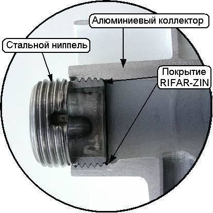 Rifar Base 200 14 секц. (RB20014) биметаллический радиатор