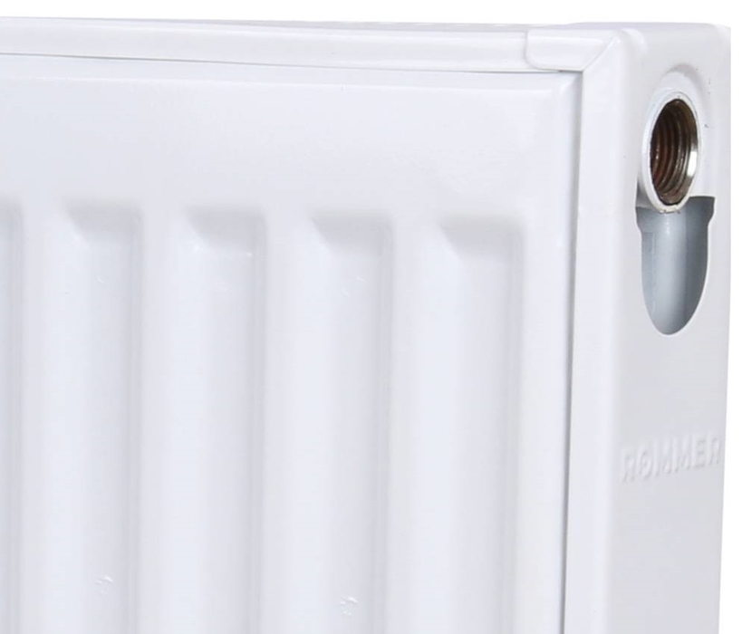 Rommer Compact 20/500/2600 боковое подключение стальной панельный радиатор Тип 20