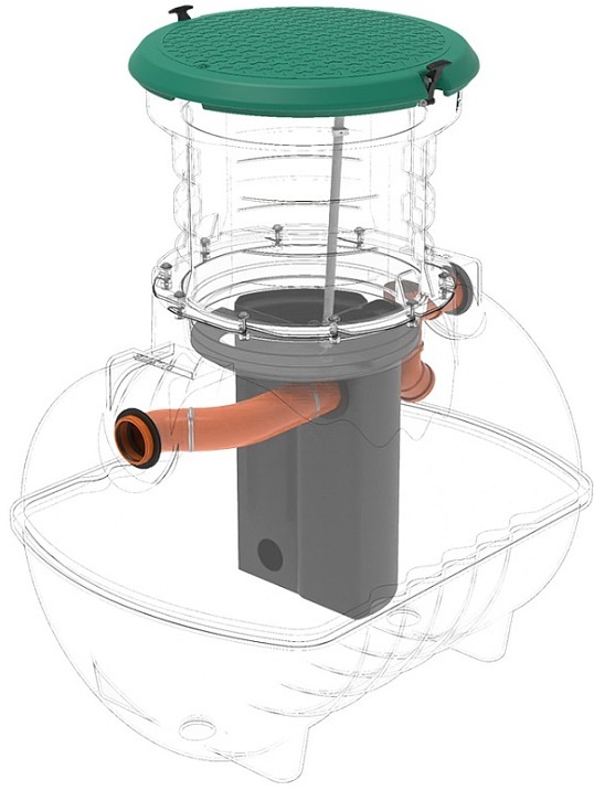 Rostok Ground 3 с горловиной 600 мм септик