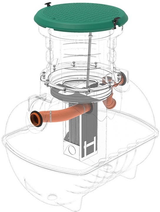 Rostok Ground 3 с горловиной 600 мм септик