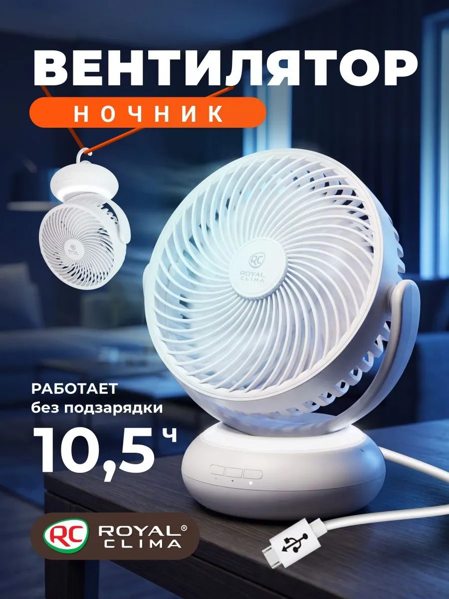 Royal Clima RSF-0701E-WT настольный вентилятор