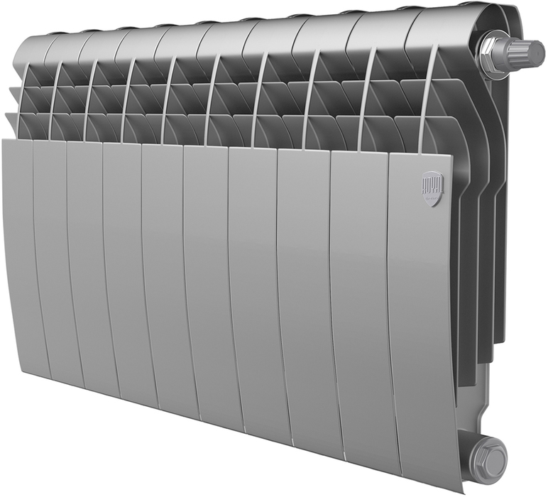 Royal Thermo BiLiner 350 Silver Satin VR80 - 10 секц. биметаллический радиатор