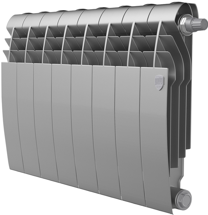 Royal Thermo BiLiner 350 Silver Satin VR80 - 8 секц. биметаллический радиатор
