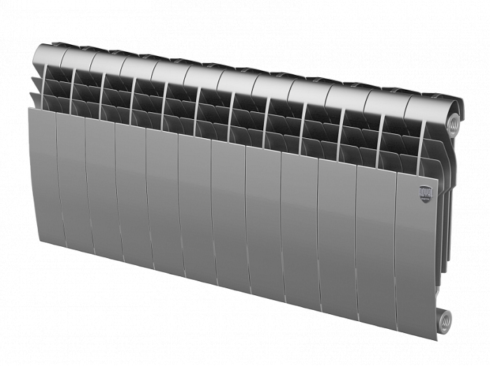 Royal Thermo Biliner 350 VD 12 секц. Silver Satin биметаллический радиатор