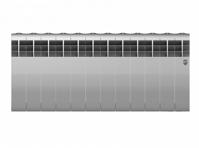 Royal Thermo Biliner 350 VD 12 секц. Silver Satin биметаллический радиатор