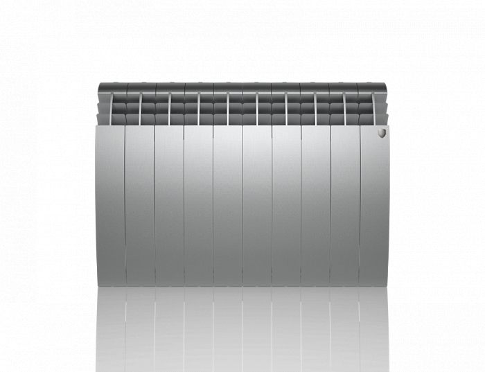 Royal Thermo Biliner 500 VD 10 секц. Silver Satin биметаллический радиатор