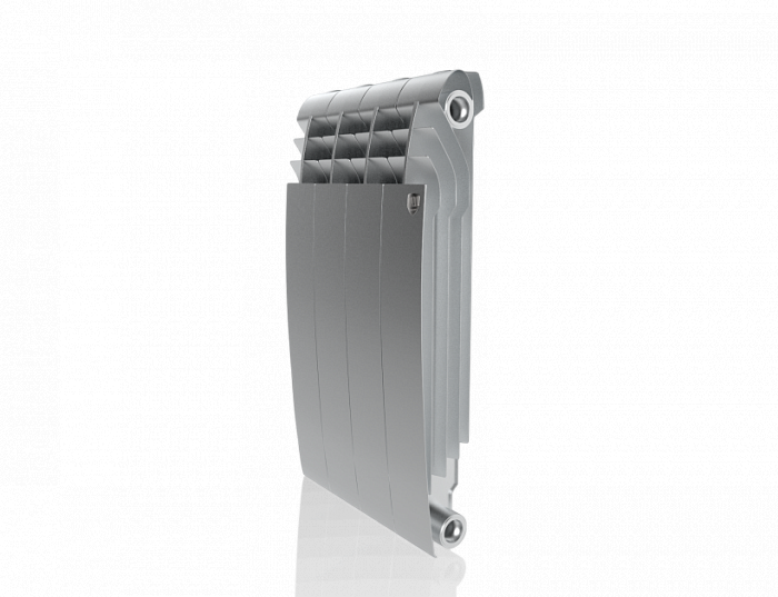 Royal Thermo Biliner 500 VD 4 секц. Silver Satin биметаллический радиатор