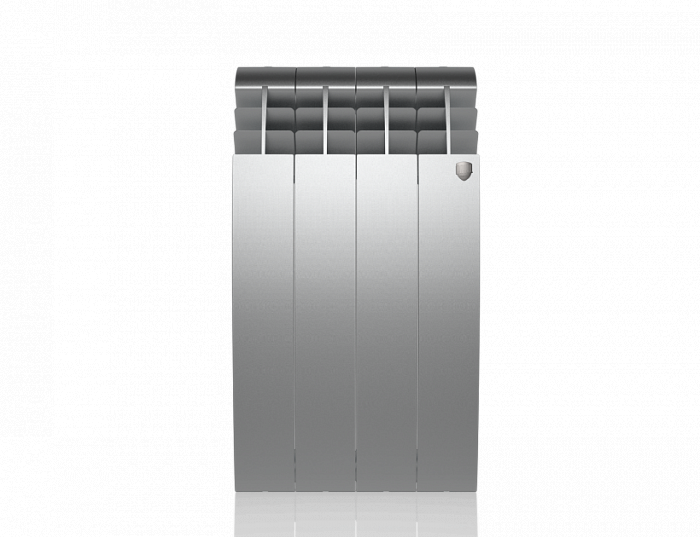 Royal Thermo Biliner 500 VD 4 секц. Silver Satin биметаллический радиатор