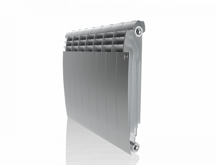 Royal Thermo Biliner 500 VD 8 секц. Silver Satin биметаллический радиатор