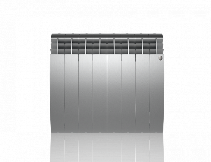 Royal Thermo Biliner 500 VD 8 секц. Silver Satin биметаллический радиатор