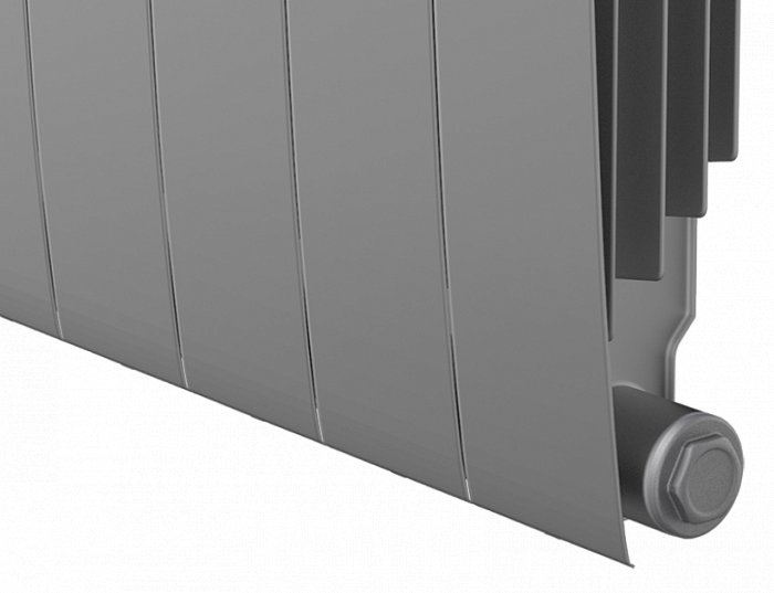 Royal Thermo Biliner 500 VD 8 секц. Silver Satin биметаллический радиатор