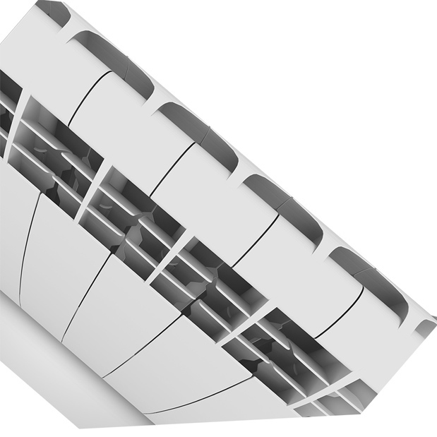 Royal Thermo Biliner Alum 500 Bianco Traffico 8 секц. алюминиевый радиатор