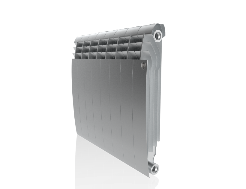 Royal Thermo Biliner Alum 500 Silver Satin 8 секц. алюминиевый радиатор