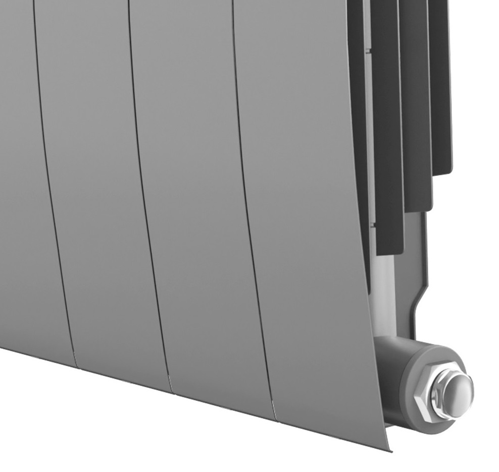 Royal Thermo BILINER B 350 Серебристый - 6 секц. биметаллический радиатор