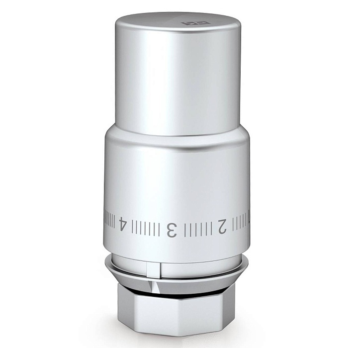 Royal Thermo DESIGN М30х1,5 матовый хром (корпус металл) термоголовка жидкостная