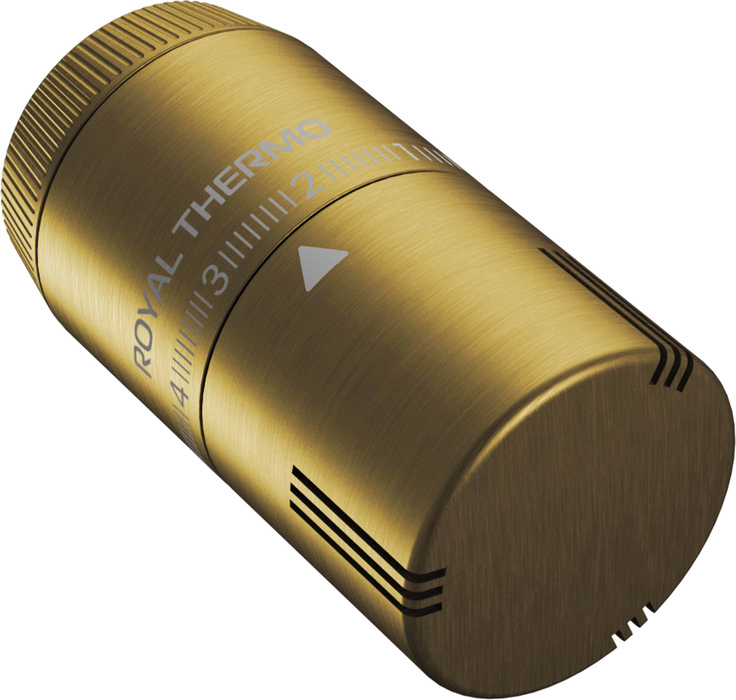 Royal Thermo Design Pro М30х1,5 (золото) термоголовка жидкостная