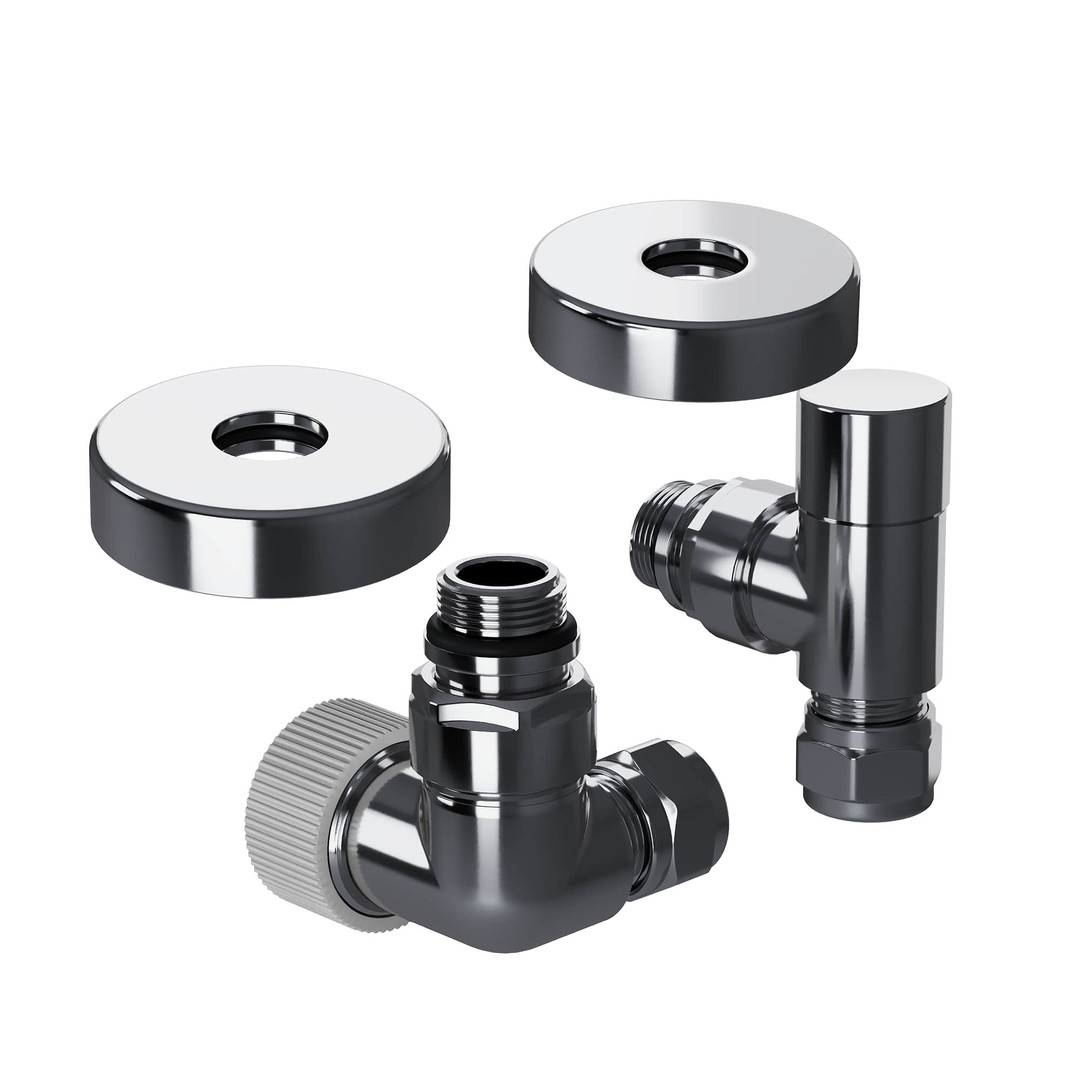 Royal Thermo DESIGN PRO трехосевой М30х1,5 1/2" (хром) набор термостатический