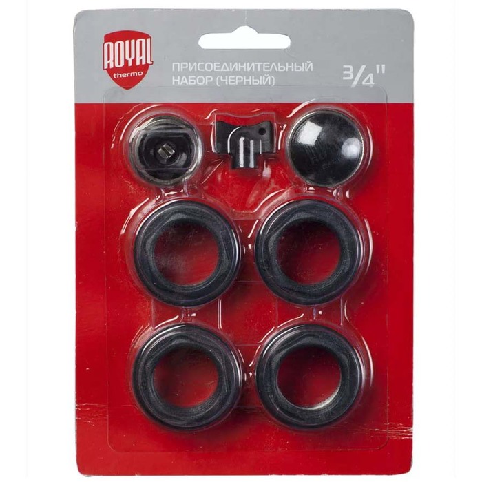 Royal Thermo Набор присоединительный 3/4 black набор присоединительный
