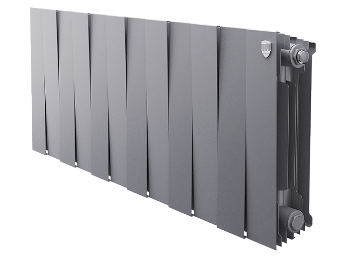 Royal Thermo Piano Forte 300 /Silver Satin 12 секц. биметаллический радиатор