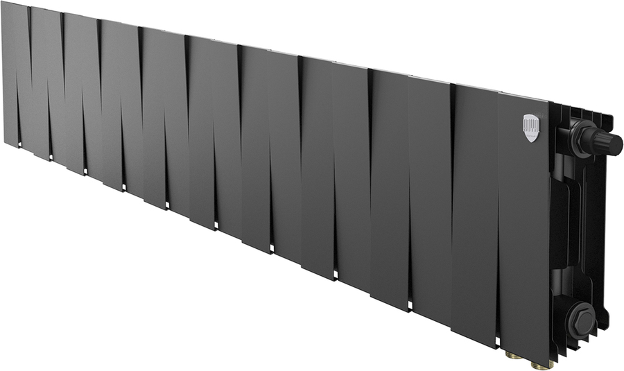 Royal Thermo PianoForte 200 /Noir Sable - 20 секц. VDR биметаллический радиатор