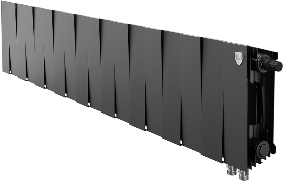 Royal Thermo Pianoforte 200 VD 18 секц. Noir Sable биметаллический радиатор