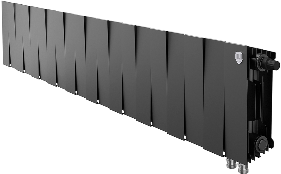 Royal Thermo Pianoforte 200 VD 20 секц. Noir Sable биметаллический радиатор