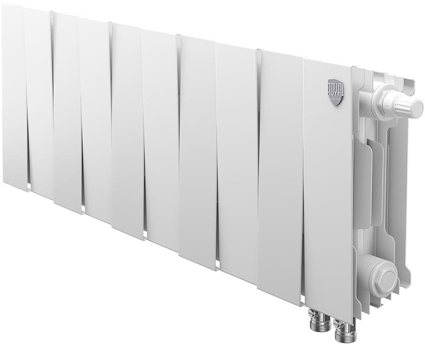 Royal Thermo Pianoforte 200 VD 10 секц. Bianco Traffico биметаллический радиатор